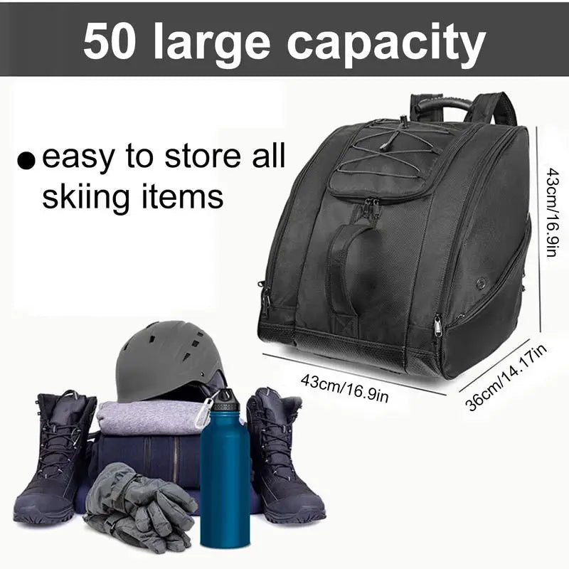 Ice Ski Snow Boots Bag