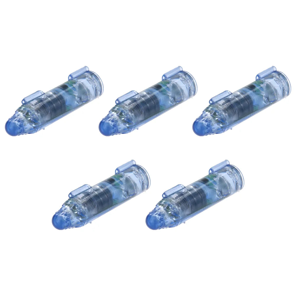 1-10PCS Underwater Mini Fish Attraction Indicator Lure LED Flashing Light Bait