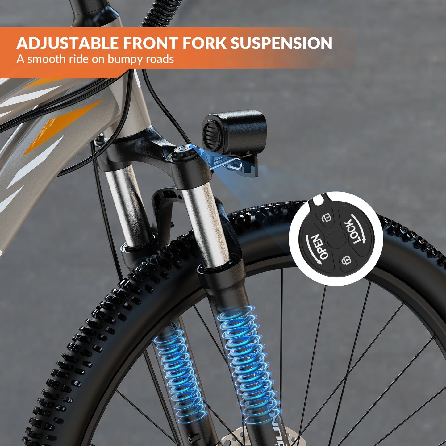 5TH WHEEL AB17 Electric Bike, 700W Peak Motor, 23 Mph Max Speed
