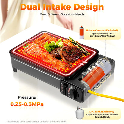 Portable Camping Grill Gas Stove