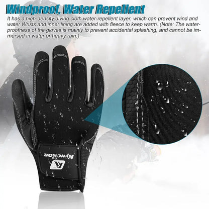 Winter Fingerless Fishing Gloves