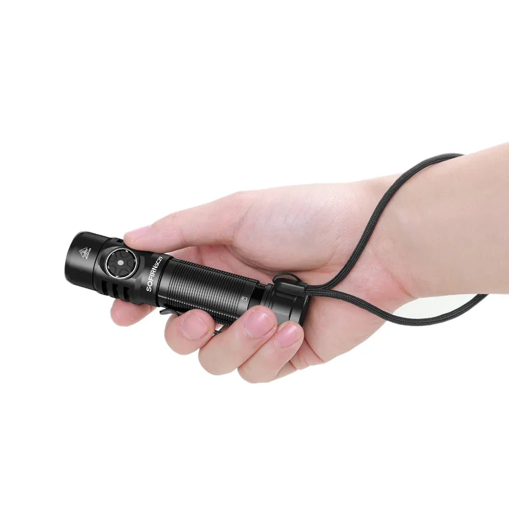 3000 Lumens EDC Flashlight Rechargeable