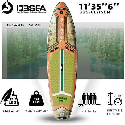 Genreen 11ft Inflatable Paddle Board