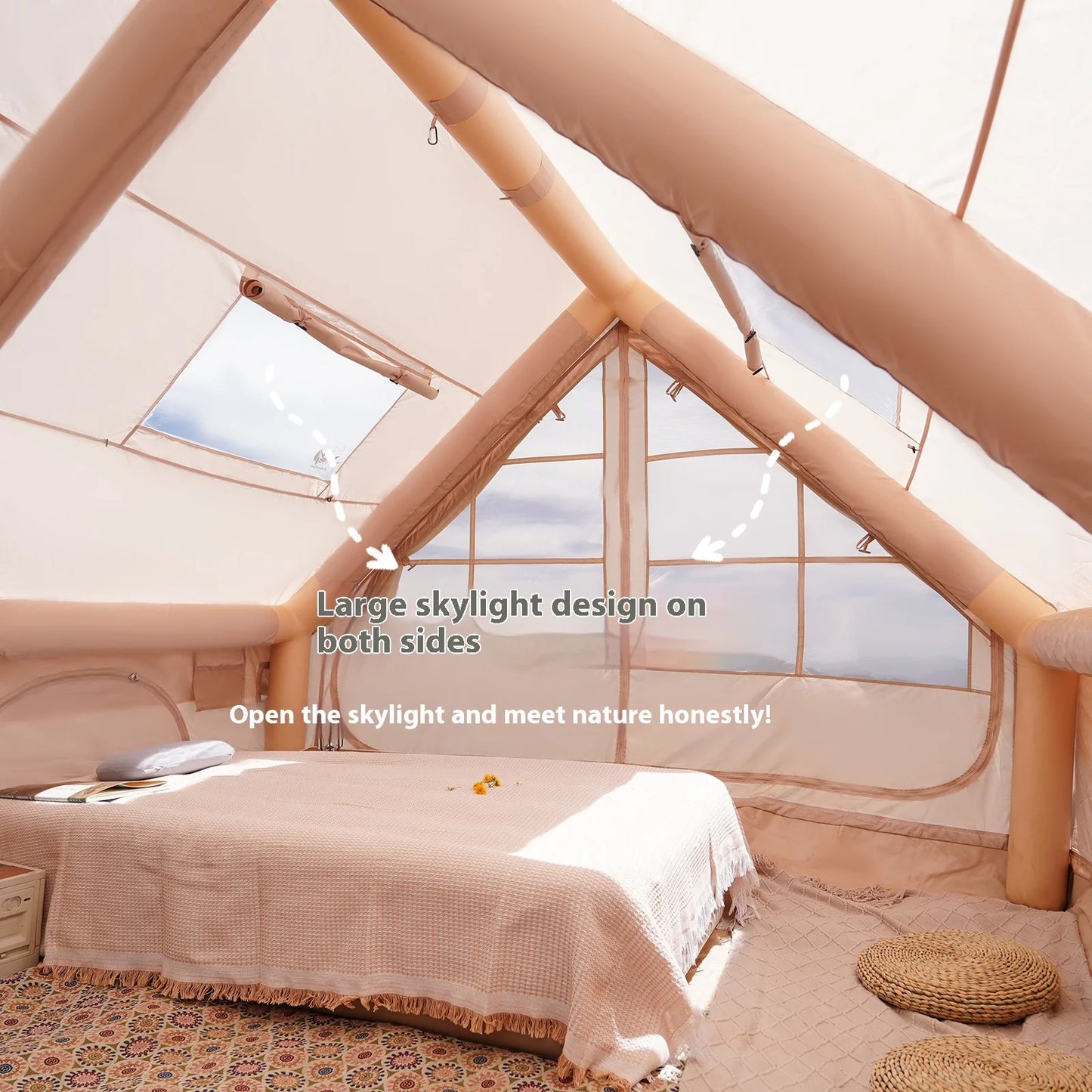 Inflatable Tents Fits 4-8 People