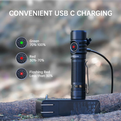 3000 Lumens EDC Flashlight Rechargeable