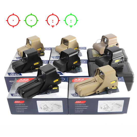 Red Green Dot Holographic Scope Reflex Sight Scope 20mm Mount