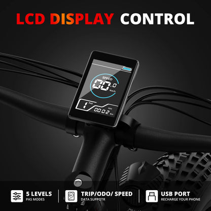 Electric Bike EB26 Adults Electric Bicycle 28mph Peak