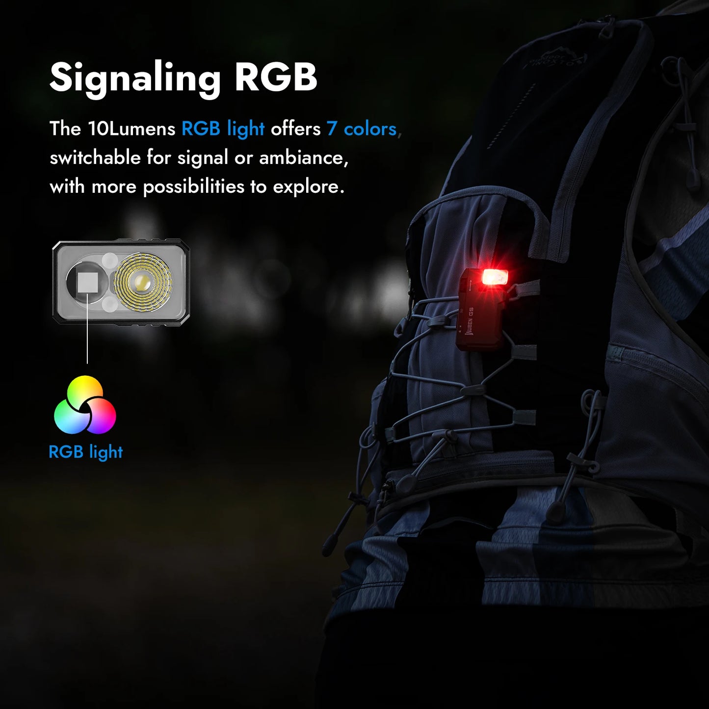 G5 Rechargeable EDC Flashlight, 400 Lumens