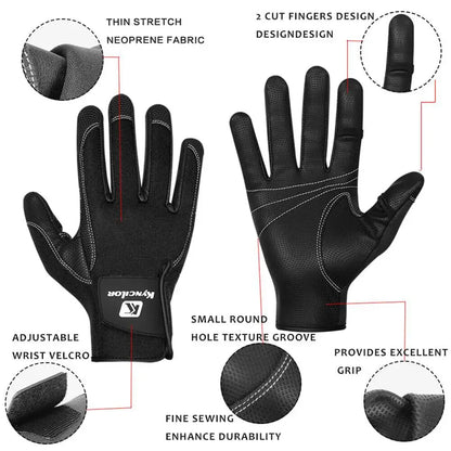 Winter Fingerless Fishing Gloves