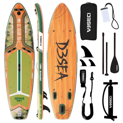 Genreen 11ft Inflatable Paddle Board