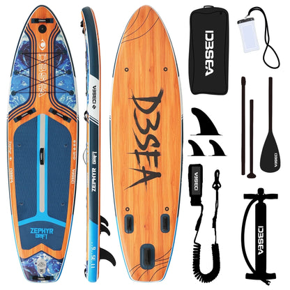 Genreen 11ft Inflatable Paddle Board
