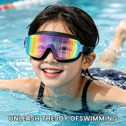 2-Pack Adult Kids Anti Fog Swimming Goggles