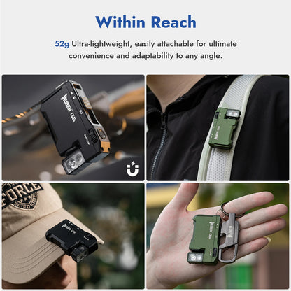 G5 Rechargeable EDC Flashlight, 400 Lumens