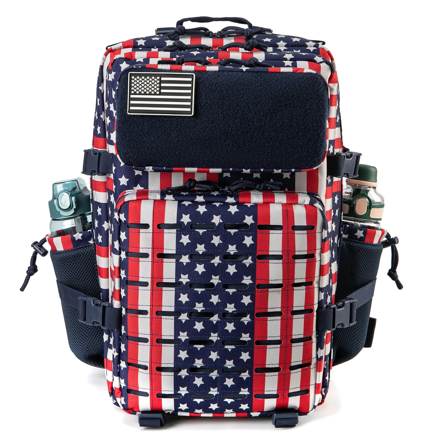 45L Men's Tactical Backpack with Double Cup Holder