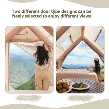 Inflatable Tents Fits 4-8 People