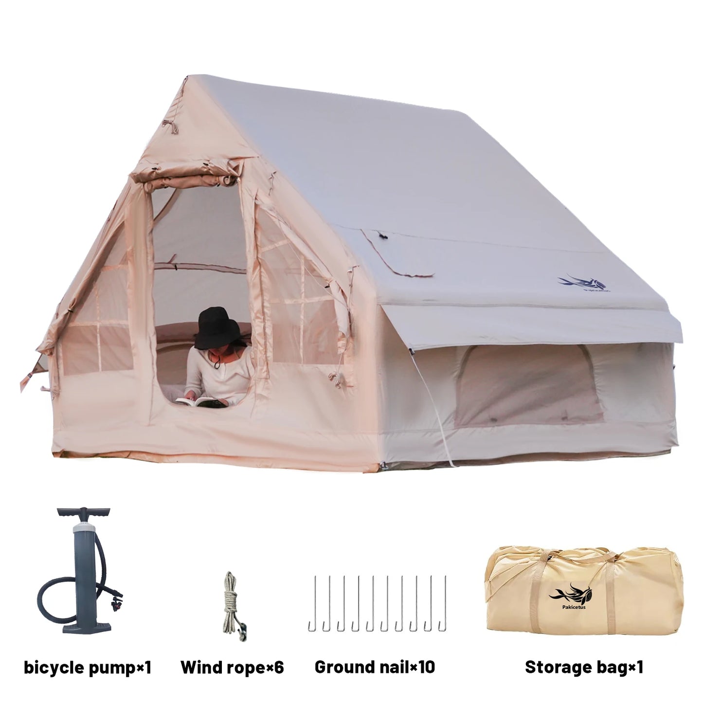 Inflatable Tents Fits 4-8 People