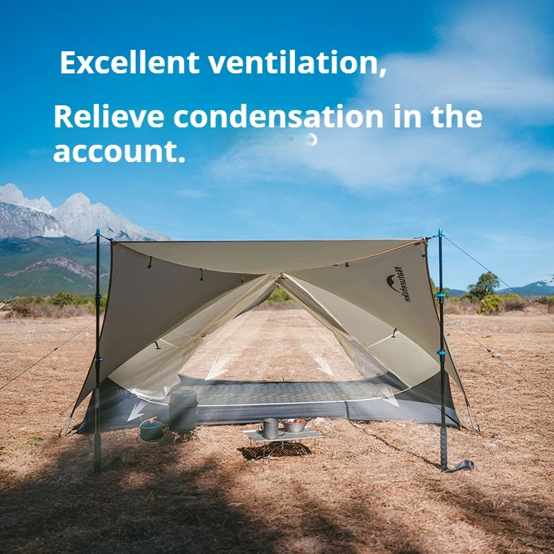 Mongar UL Camping Tent 15D Nylon Lightweight 1 or 2 People