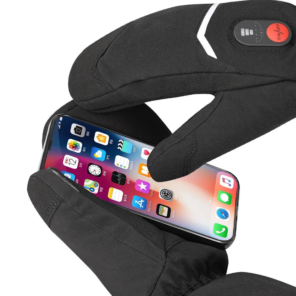 Heated Gloves With Rechargeable Battery
