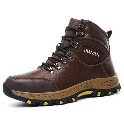Waterproof Leather Indestructible Men Work Boots