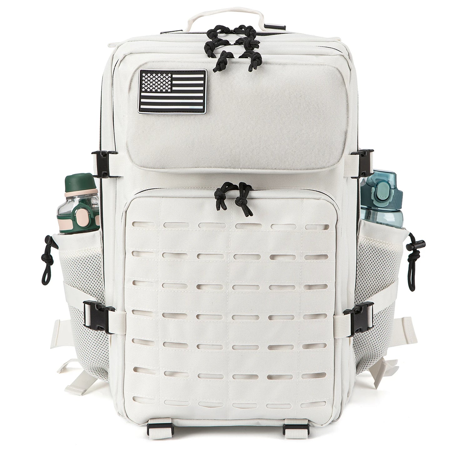 45L Men's Tactical Backpack with Double Cup Holder
