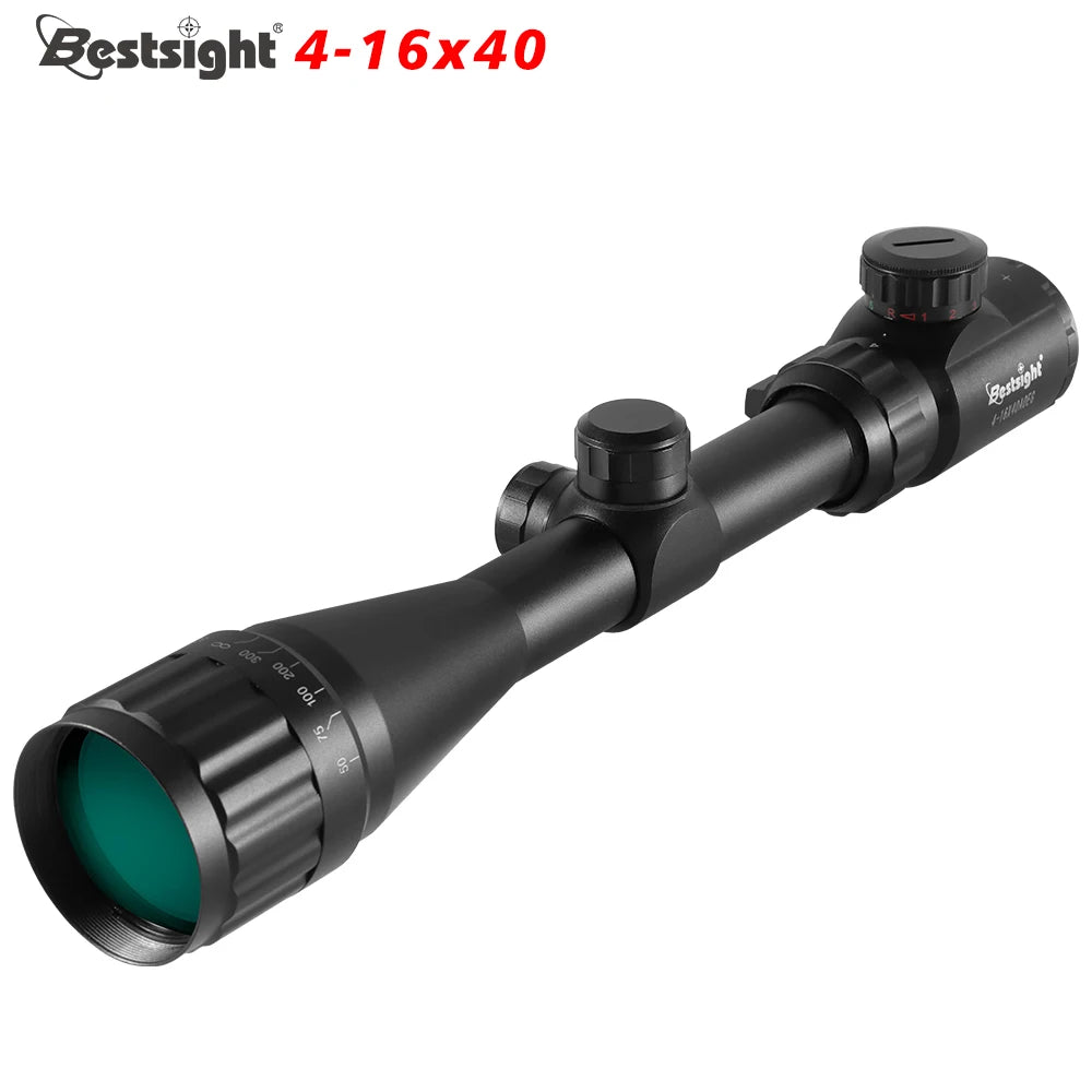 4-16X40 AOE Optics Hunting Scope Red&Green Dot Illuminated Sight