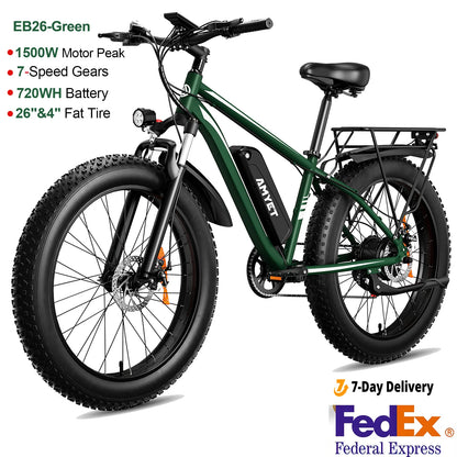 Electric Bike EB26 Adults Electric Bicycle 28mph Peak