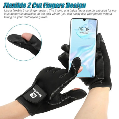 Winter Fingerless Fishing Gloves