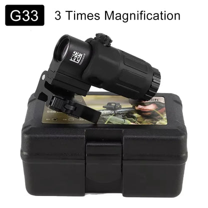 G33 G43 G45 Sight Fixed 3X 5X Magnifier Scope With Switch