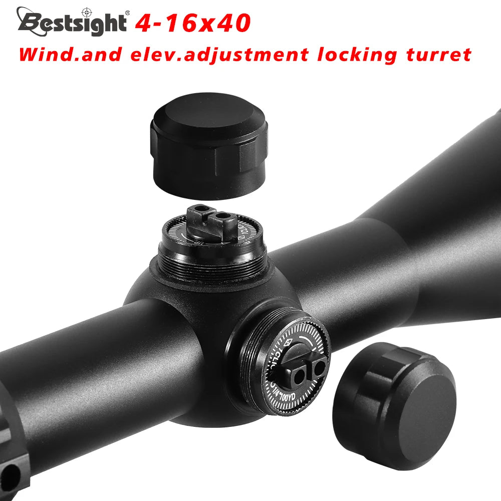 4-16X40 AOE Optics Hunting Scope Red&Green Dot Illuminated Sight