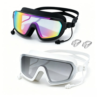 2-Pack Adult Kids Anti Fog Swimming Goggles
