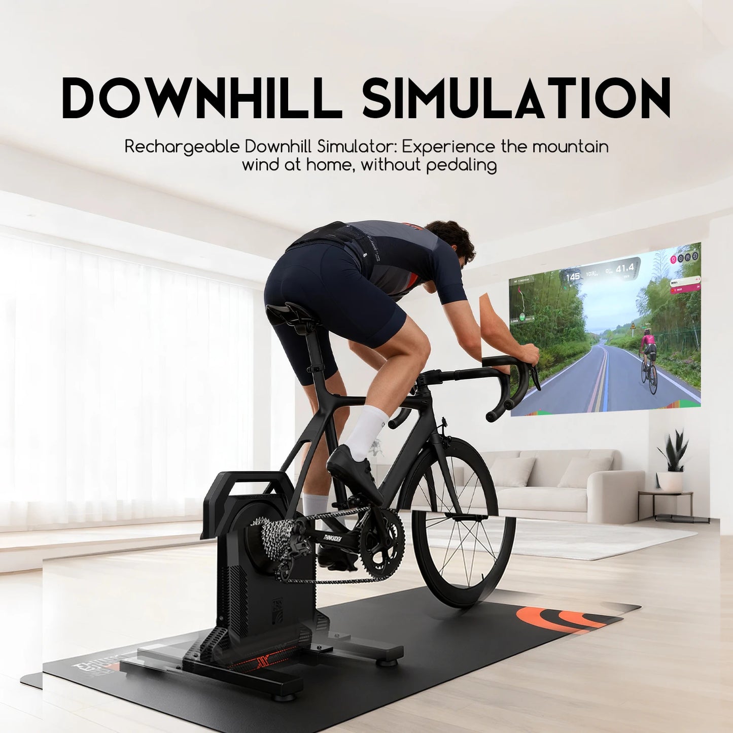 XXPRO Direct Drive Smart Bike Trainer Max 2500W