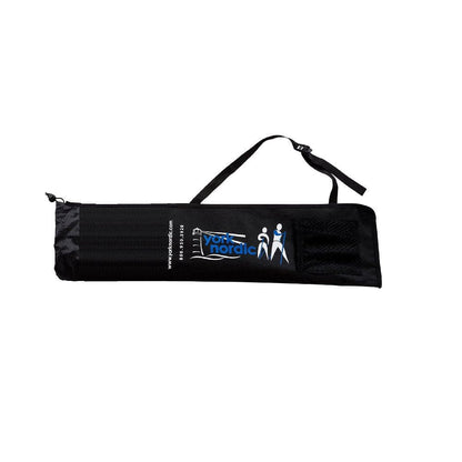 Official Casual Trek Hiking & Walking Poles - Hiking/Trekking Grip w-flip locks, detachable feet and travel bag - pair - For Heights up to 6’2”